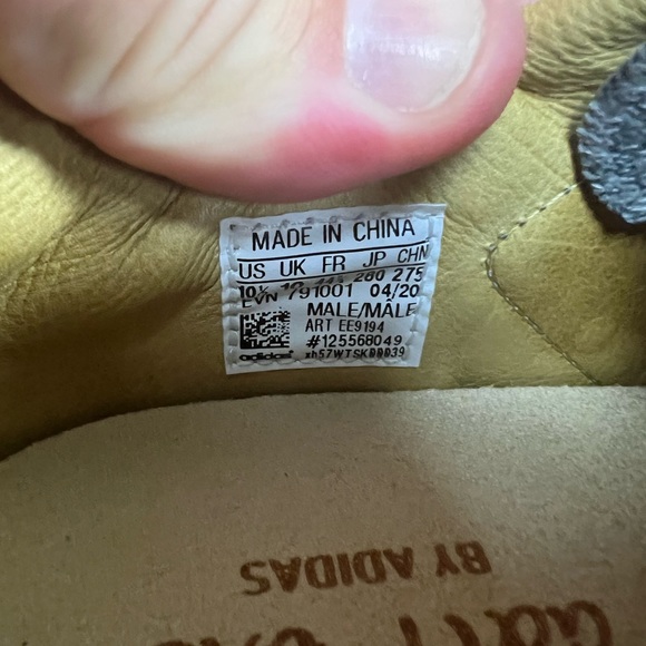 Adidas AdiPure NWT Grey Sneaker Golf Shoes 10.5 M - Picture 8 of 9